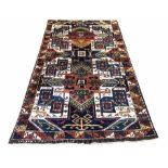 FINE KAZAK STAR DESIGN RUG, 240cm x 142cm,