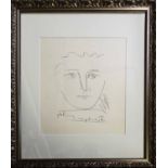 PABLO PICASSO 'L Age de Soleil: pour Roby', offset lithograph, with signature in the plate, 37.