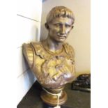 BUST OF CAESAR, 78cm H.