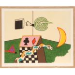 ALAN DAVIE 'Snakebox', 1972, lithograph in colours, handsigned, numbered edition: 120, 58cm x 72cm,