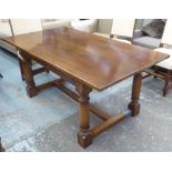 REFECTORY TABLE, oak, 97cm D x 176cm L x 78cm H.