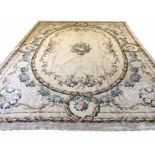 FINE SAVONNERIE CARPET, 460cm x 336cm, neoclassical design.