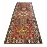 SOUMAK KELLEH RUG, 325cm x 116cm,