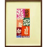 HENRI MATISSE 'Fleurs de Neige', original lithograph from the 1954 edition after Matisse's cut outs,