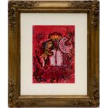MARC CHAGALL 'Frontispiece', 1962, original lithograph, Ref: Cramer 49, printed by Mourlot,