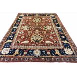 FINE SAFAVID DESIGN CARPET, 373cm x 271cm,