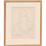 HENRI MATISSE 'Collotype O9', signed in the plate, edition 950, 1943, Suite: Themes & Variations,