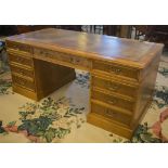 PEDESTAL DESK,