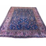 ANTIQUE PERSIAN SAROUK CARPET, 320cm x 248cm, all over palmette and vine design ,