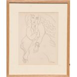 HENRI MATISSE 'Collotype E9', signed in the plate, edition 950, 1943, Suite: Themes & Variations,