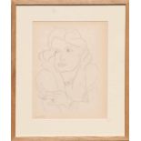 HENRI MATISSE 'Collotype O2', signed in the plate, edition 950, 1943, Suite: Themes & Variations,