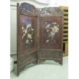 TWO FOLD JAPANESE SCREEN,