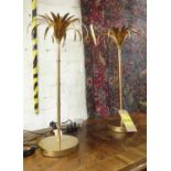 MAISON JANSEN INSPIRED TABLE LAMPS, a pair, 54cm H.
