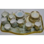 TRAY CONTAINING 2 PART TEA SETS, PARAGON & 1 OTHER