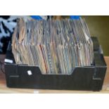 BOX WITH QUANTITY OLD RECORDS