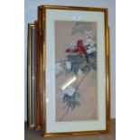 VARIOUS FRAMED PICTURES, ORIENTAL PICTURES ETC