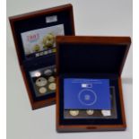 2 BOXED PROOF COIN SETS