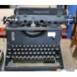 VINTAGE IMPERIAL TYPEWRITER