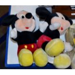 2 SOFT TOY MICKEY MOUSE DISPLAYS