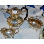 3 PIECE EPNS TEA SERVICE