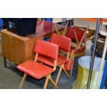 RETRO DROP LEAF TABLE & CHAIRS