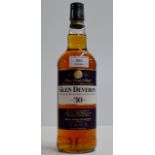 THE GLEN DEVERON 30 YEARS OLD HIGHLAND SINGLE MALT SCOTCH WHISKY - 750ML, 40% VOL