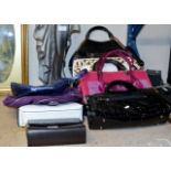 COLLECTION OF VARIOUS LADIES HANDBAGS