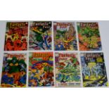 8 RARE & COLLECTABLE SILVER AGE COMIC BOOKS - THE FANTASTIC FOUR, VOLUMES 81, 83, 84, 85, 86, 87, 88