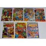 7 RARE & COLLECTABLE SILVER AGE COMIC BOOKS - THE FANTASTIC FOUR, VOLUMES 101, 102, 103, 104, 110,