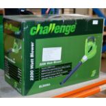 CHALLENGE 2200W GARDEN BLOWER IN BOX