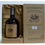 THE GLENMORANGIE TRADITIONAL 100° PROOF TEN YEARS OLD SINGLE HIGHLAND MALT SCOTCH WHISKY WITH