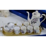 QUANTITY ROYAL ALBERT "QUEEN'S MESSENGER" COFFEE WARE