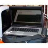 TOSHIBA SATELLITE LAPTOP COMPUTER WITH CARRY CASE