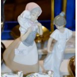 2 NAO FIGURINE ORNAMENTS