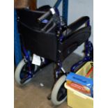 WALKING STICK & FOLDING WHEELCHAIR