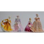 ROYAL DOULTON FIGURINE ORNAMENT "VICTORIA" HN2471, ROYAL DOULTON FIGURINE "KIRSTY" HN2381 & 2