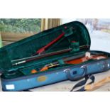 MODERN VIOLIN WITH BOW & CASE