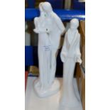 ROYAL DOULTON DOUBLE FIGURINE "HAPPY ANNIVERSARY" HN3254 & 1 OTHER FIGURINE ORNAMENT