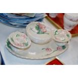 5 PIECE MALING LUSTRE DRESSING TABLE SET