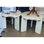 PAIR OF RETRO OCCASIONAL TABLES