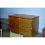 PAIR OF IKEA 2 DRAWER BEDSIDE CHESTS