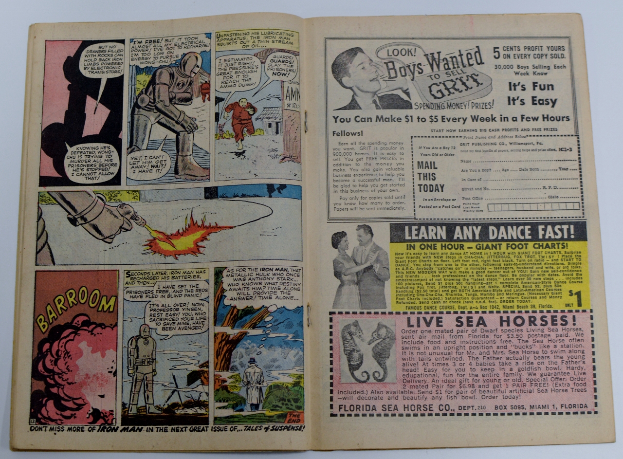 A COLLECTION OF 63 VINTAGE SILVER AGE COMIC BOOKS INCLUDING IRON MAN, CAPTAIN AMERICA ETC - Image 10 of 145