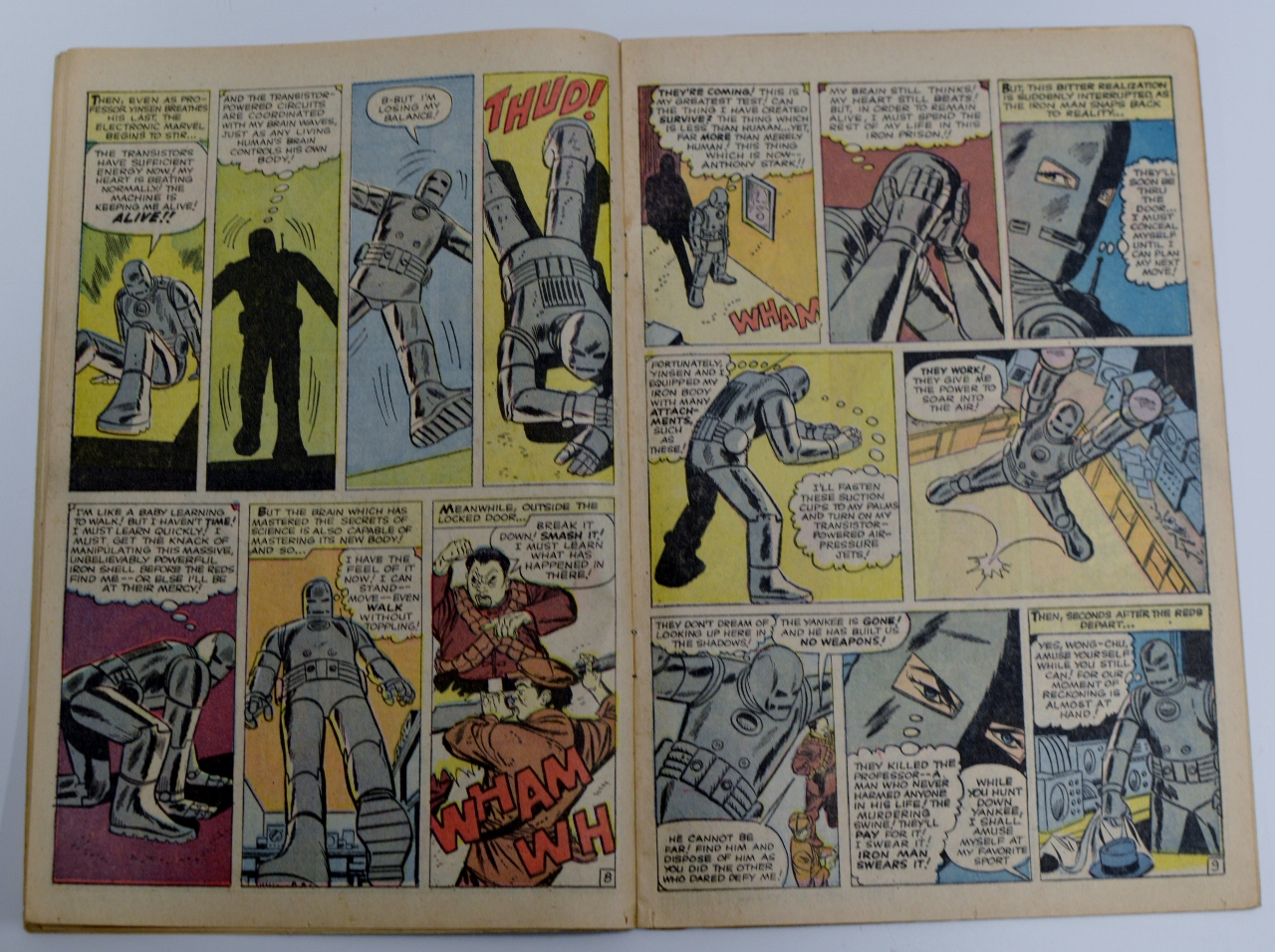 A COLLECTION OF 63 VINTAGE SILVER AGE COMIC BOOKS INCLUDING IRON MAN, CAPTAIN AMERICA ETC - Image 7 of 145