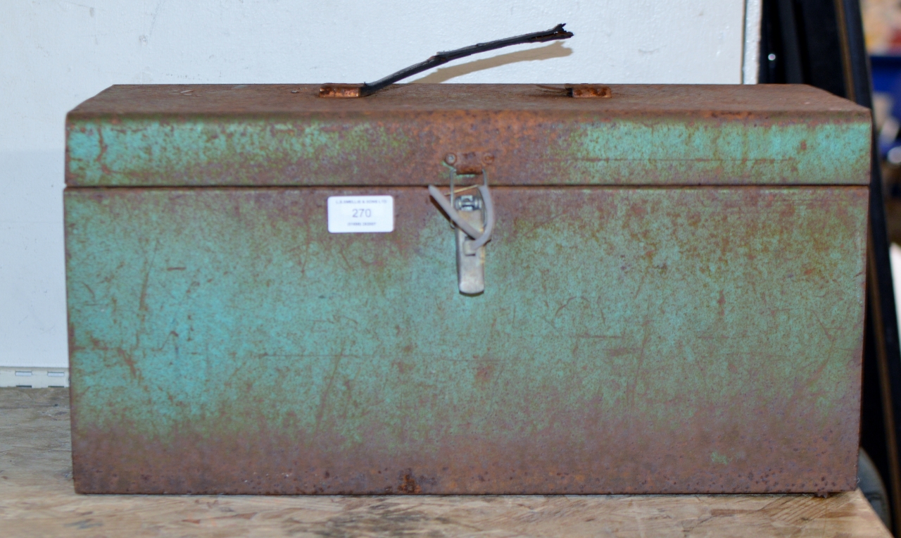 TOOL BOX WITH QUANTITY TOOLS