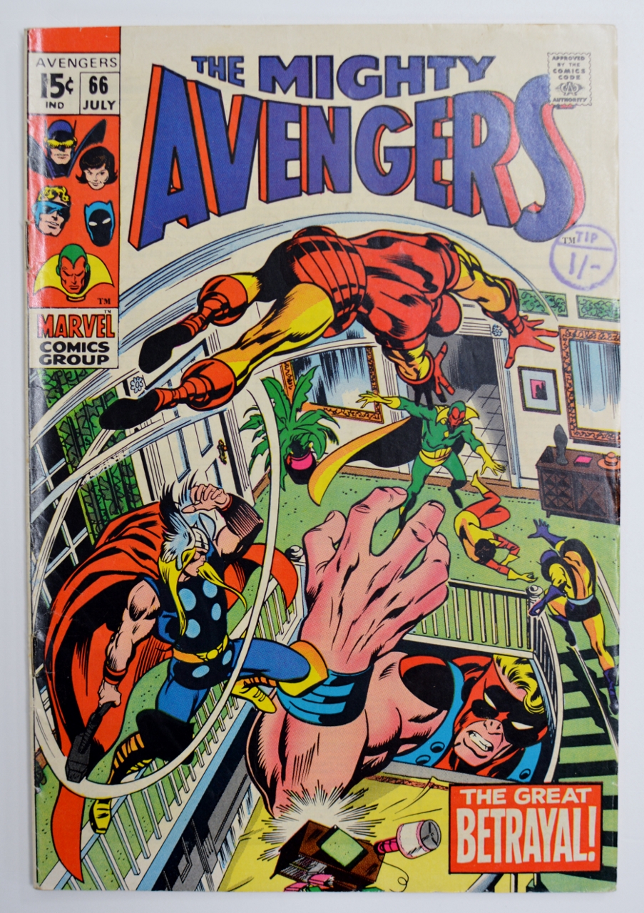 A COLLECTION OF 63 VINTAGE SILVER AGE COMIC BOOKS INCLUDING IRON MAN, CAPTAIN AMERICA ETC - Image 104 of 145