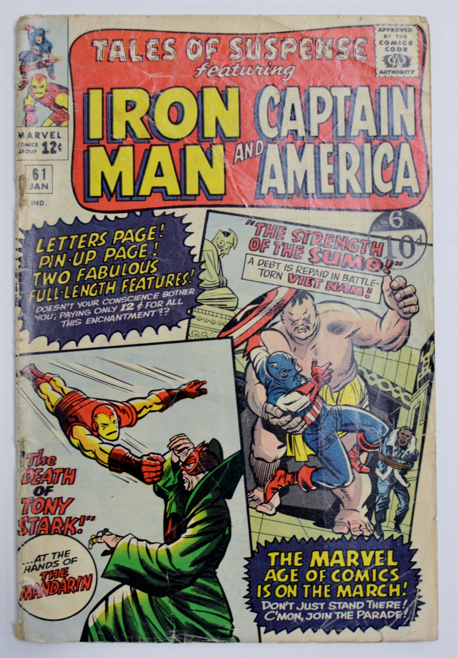 A COLLECTION OF 63 VINTAGE SILVER AGE COMIC BOOKS INCLUDING IRON MAN, CAPTAIN AMERICA ETC - Image 88 of 145