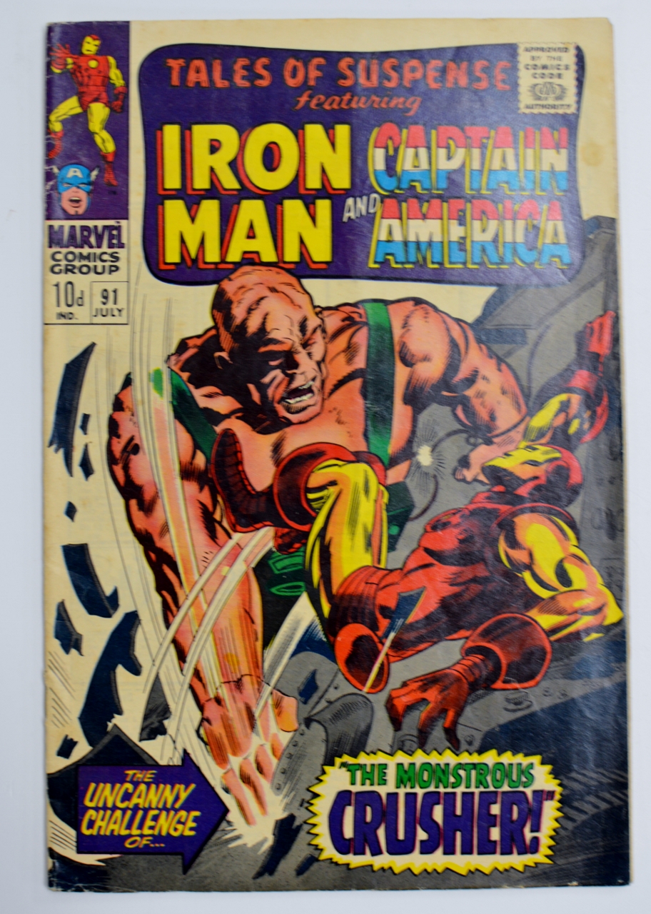 A COLLECTION OF 63 VINTAGE SILVER AGE COMIC BOOKS INCLUDING IRON MAN, CAPTAIN AMERICA ETC - Image 77 of 145