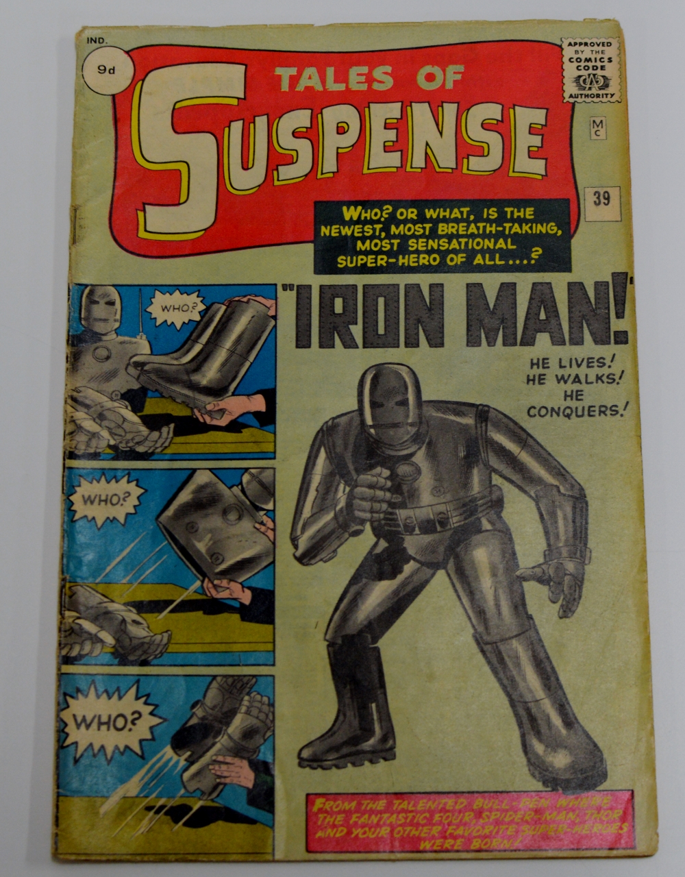 A COLLECTION OF 63 VINTAGE SILVER AGE COMIC BOOKS INCLUDING IRON MAN, CAPTAIN AMERICA ETC - Image 22 of 145