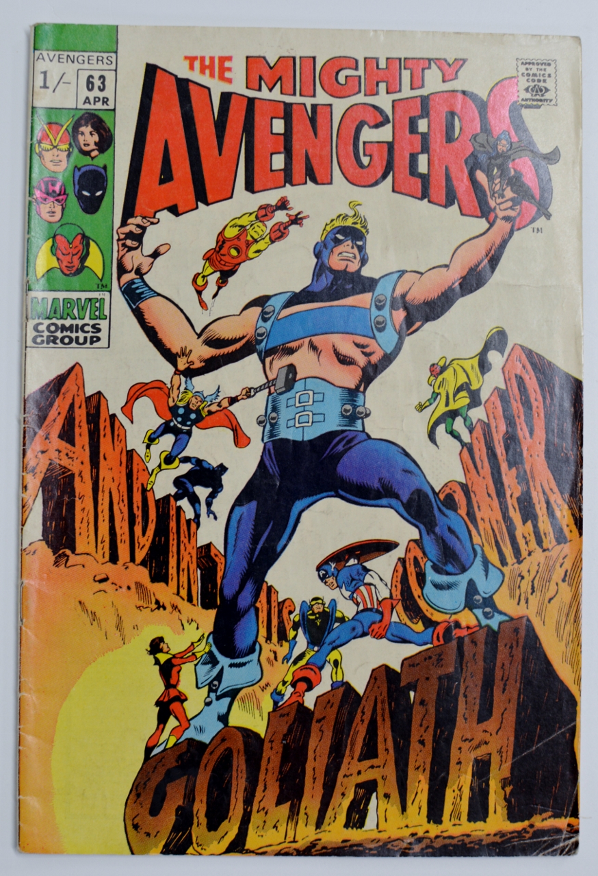 A COLLECTION OF 63 VINTAGE SILVER AGE COMIC BOOKS INCLUDING IRON MAN, CAPTAIN AMERICA ETC - Image 112 of 145