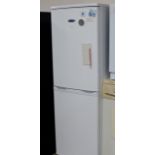 UPRIGHT FRIDGE FREEZER IN WHITE